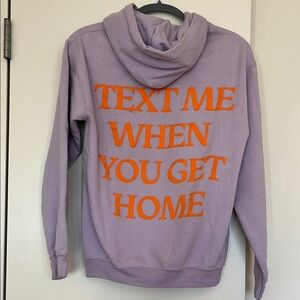 Lonely Ghost Purple Hoodie